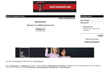 Tablet Screenshot of mail.texastech.com